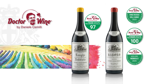 The Barolo Vignarionda Ester Canale Rosso Crowned Red Wine of the Year 2025 by the Essential Guide to Italian Wines.